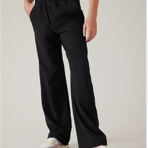 Athleta Girl Black Wide Leg Pants